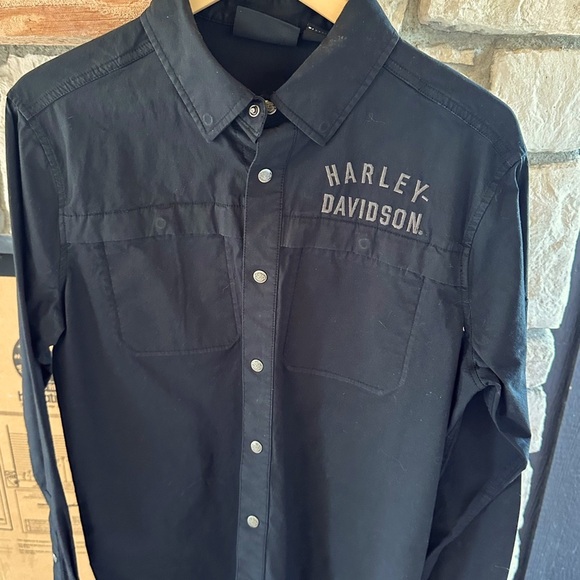 Harley-Davidson Other - Harley-Davidson Men's Black Men's Road Warrior Shirt Size Small